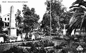 Collo - Monument aux Morts et Square